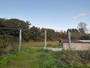 桔梗町　函館新道沿い　１７３４坪貸し土地